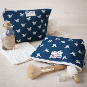 Product Photography of Wash Bags by Lovely Jubbly Designs