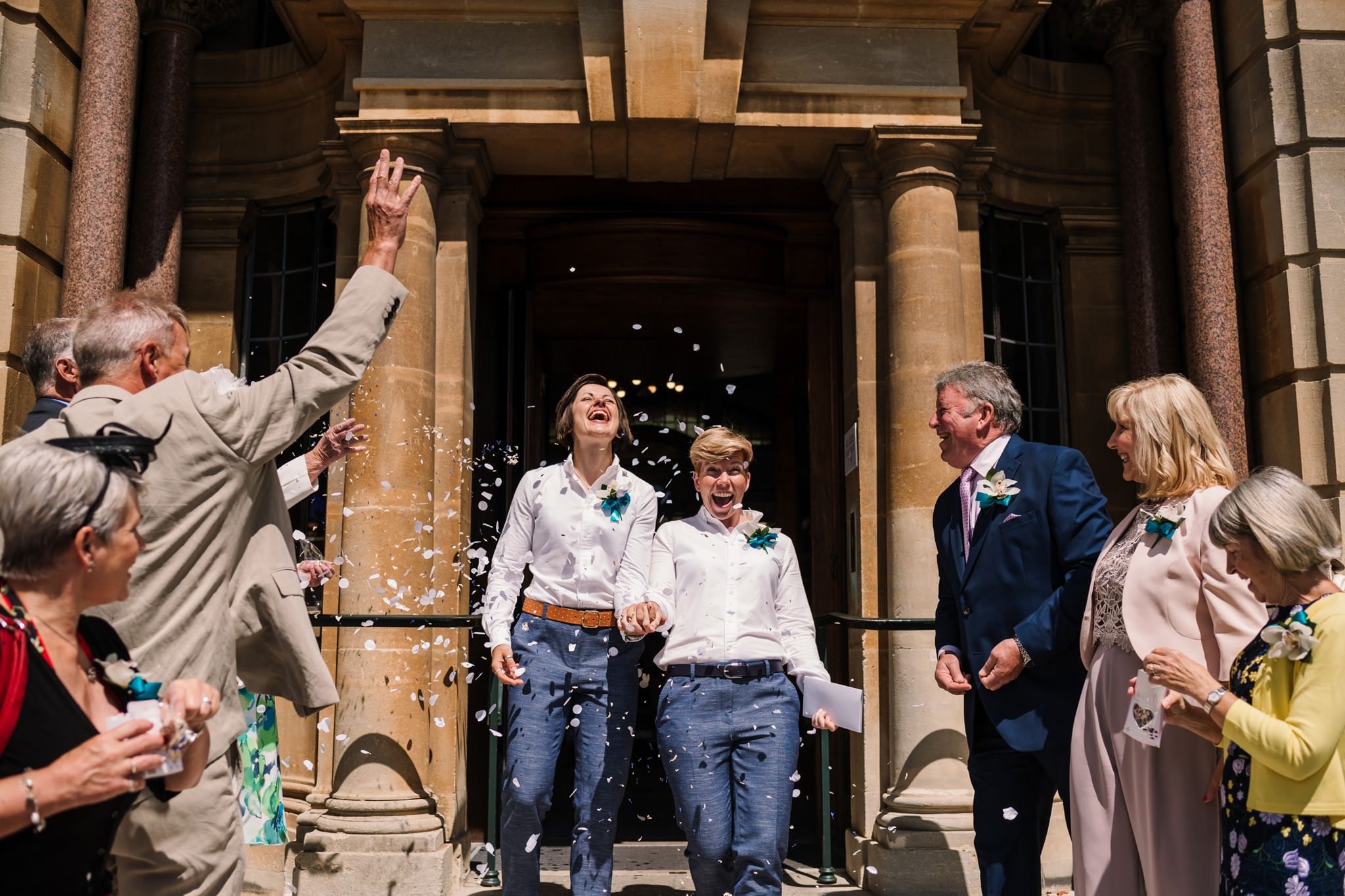 Same sex bournemouth wedding at the Town Hall