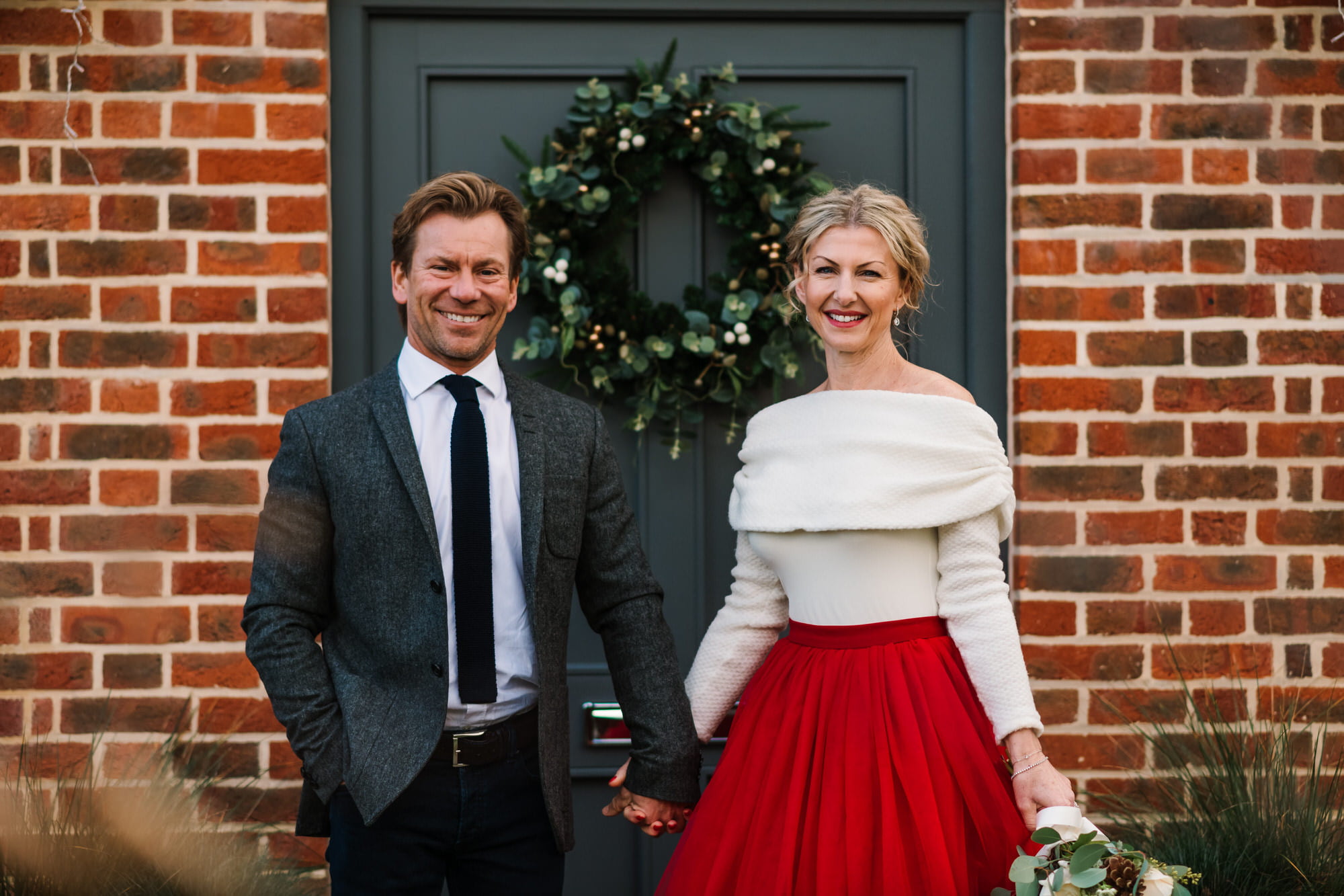 Photography at Christmas Eve Wedding in Hampshire