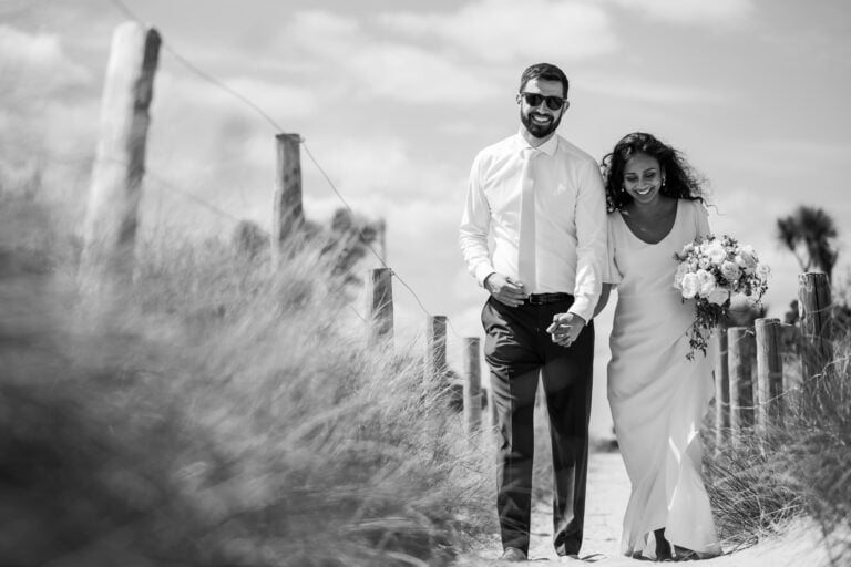 Sandbanks wedding photoshoot