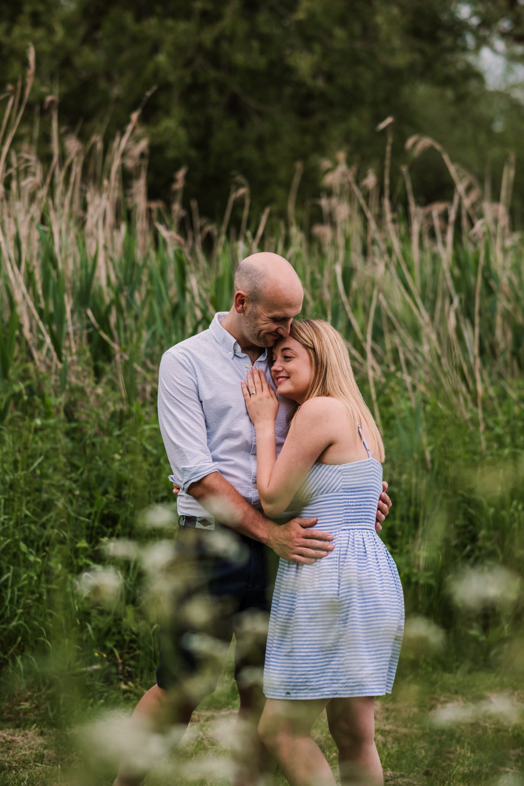 Hampshire Engagement Photoshoot Portrait