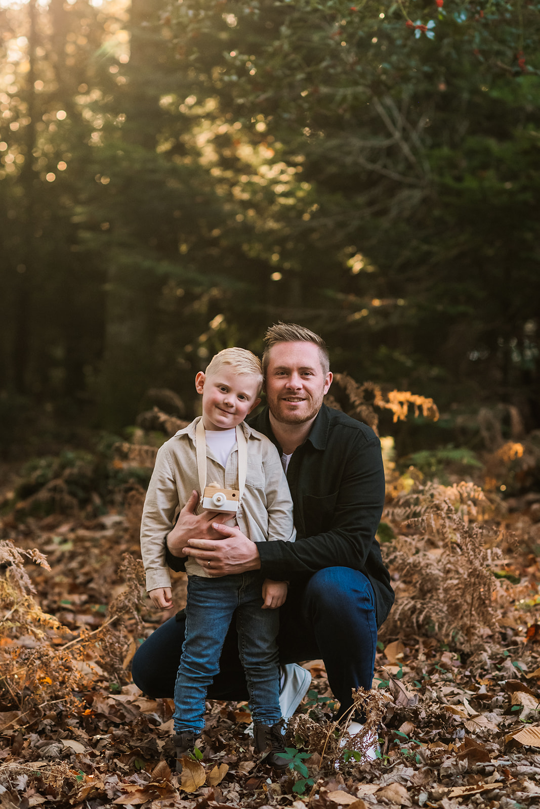 Photo of Father and Son in New Forest