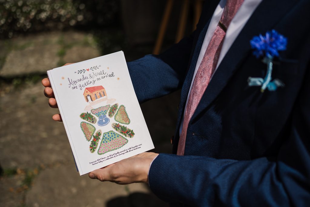 DIY Wedding Order of Service