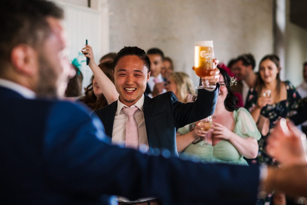 Dancefloor photography at Hestercombe wedding