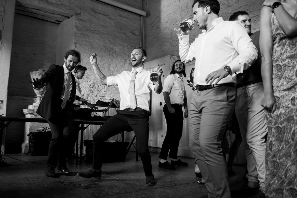 Dancing at Hestercombe Wedding