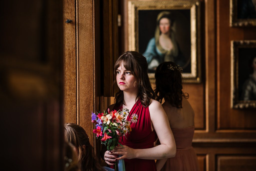 Bridesmaid at Hestercombe Gallery