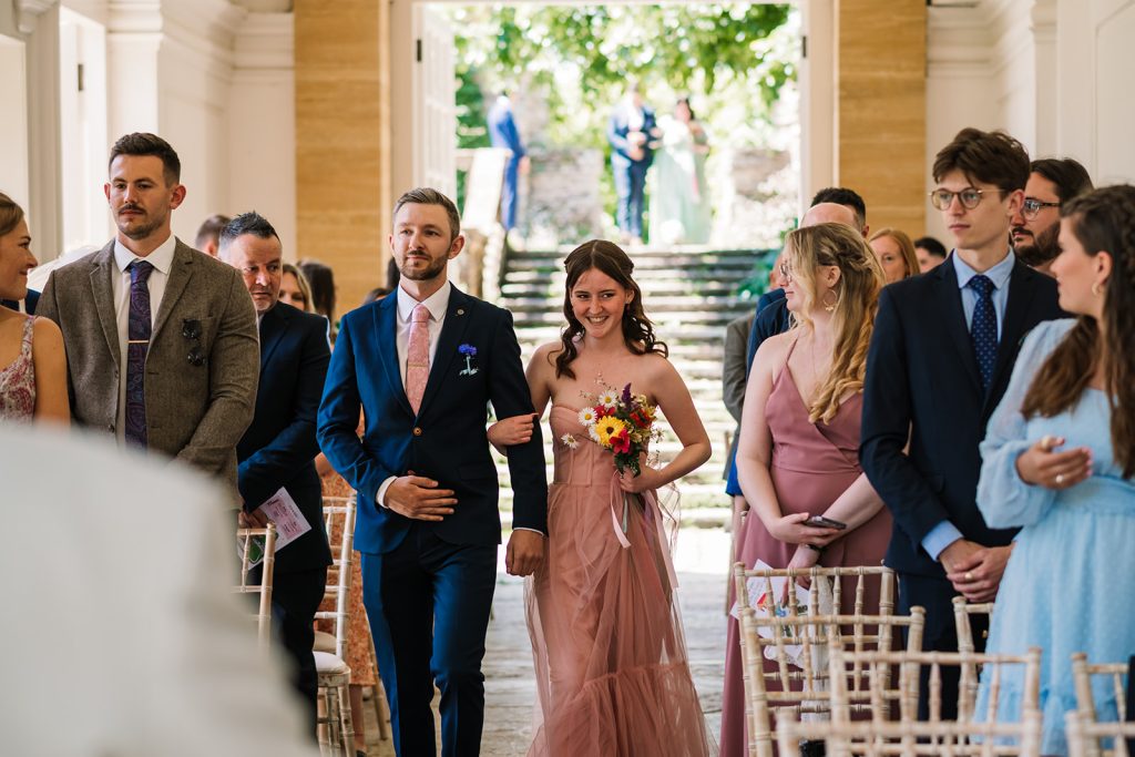 Bridesmaids at Taunton Wedding