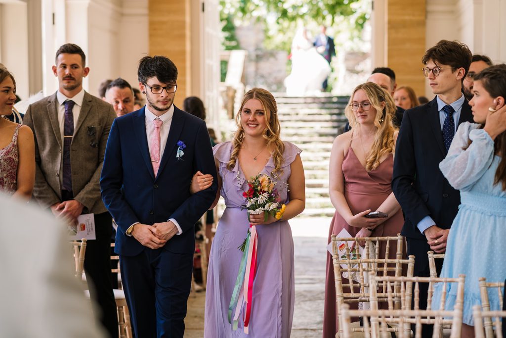 Lilac bridesmaid in Taunton