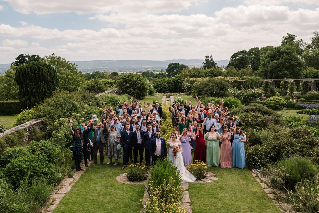 Wedding photography at Hestercombe House & Gardens
