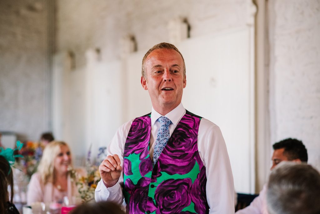 Father of bride speech at Hestercombe Wedding