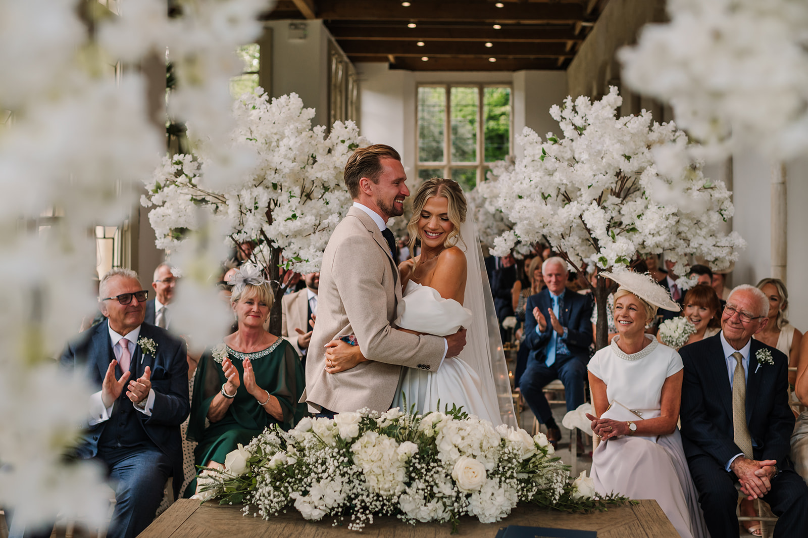 Highcliffe Castle Wedding Cermony by Rachel Elizabeth Photography